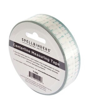 Spellbinders Centerline Measuring Tape (T-082) Spellbinders Centerline Measuring Tape (T-082)