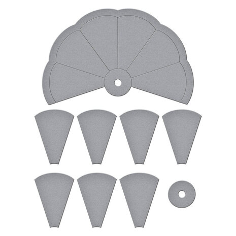 Spellbinders ColorWheel Swatch Party Color Swatch Wheel Dies (S5-670) Spellbinders ColorWheel Swatch Party Color Swatch Wheel Dies (S5-670)