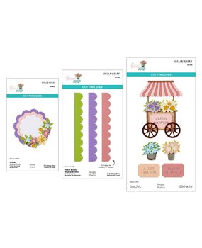 Spellbinders Simple Vintage Flower Shoppe Die Bundle (BD-0944) Spellbinders Simple Vintage Flower Shoppe Die Bundle (BD-0944)