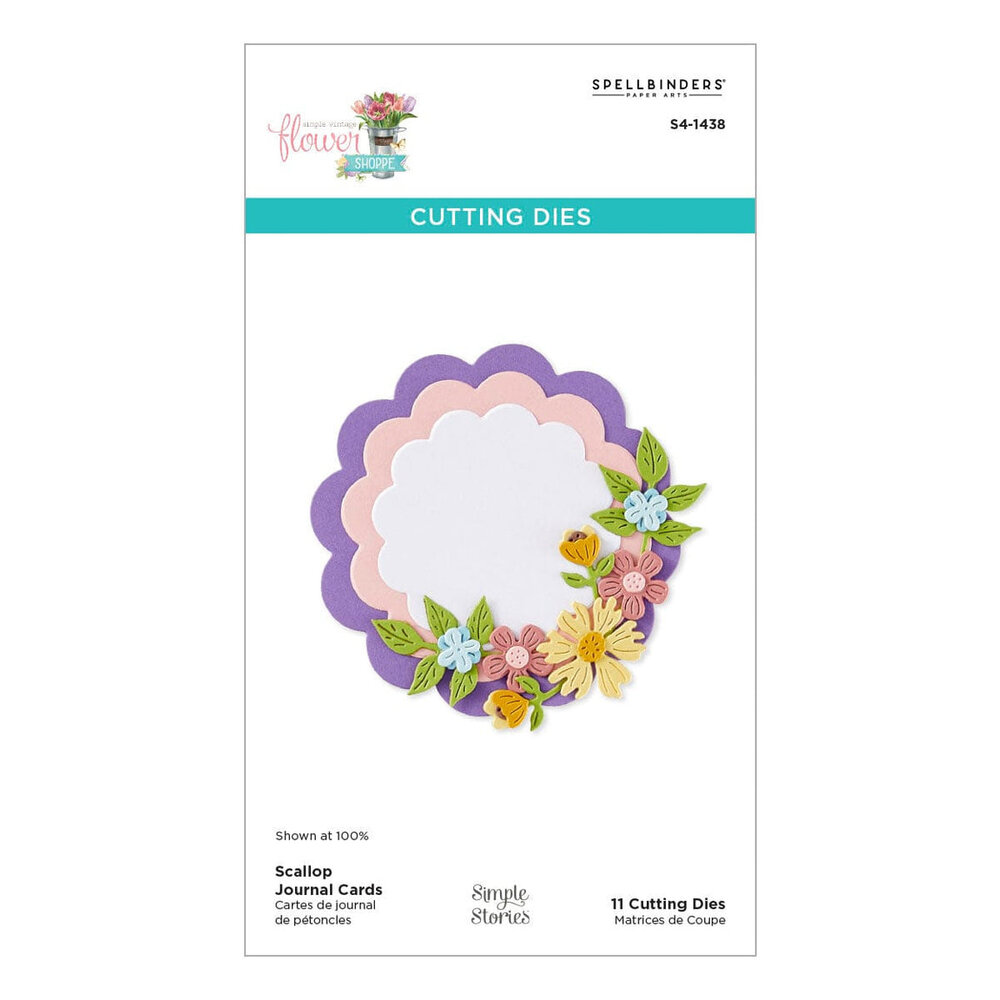 Spellbinders Simple Vintage Flower Shoppe Die Bundle (BD-0944) Spellbinders Simple Vintage Flower Shoppe Die Bundle (BD-0944)