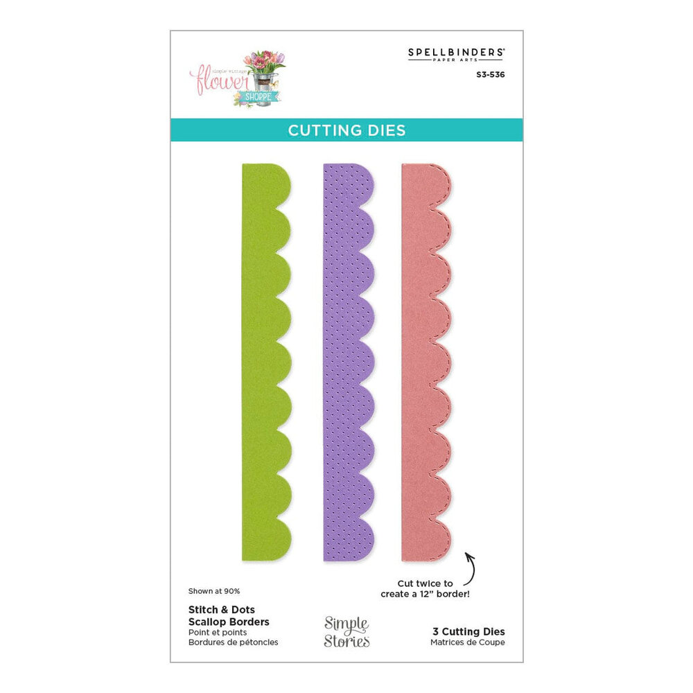 Spellbinders Simple Vintage Flower Shoppe Die Bundle (BD-0944) Spellbinders Simple Vintage Flower Shoppe Die Bundle (BD-0944)