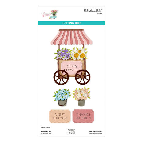 Spellbinders Simple Vintage Flower Shoppe Die Bundle (BD-0944) Spellbinders Simple Vintage Flower Shoppe Die Bundle (BD-0944)