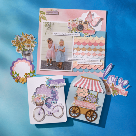 Spellbinders Simple Vintage Flower Shoppe Die Bundle (BD-0944) Spellbinders Simple Vintage Flower Shoppe Die Bundle (BD-0944)