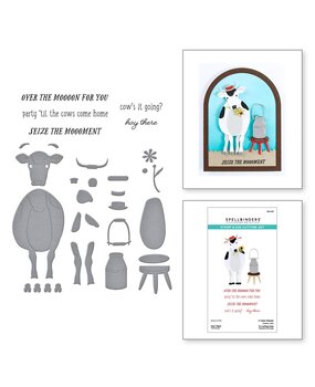 Spellbinders On the Farm Hay There Stamp & Die Set (SDS-201) Spellbinders On the Farm Hay There Stamp & Die Set (SDS-201)