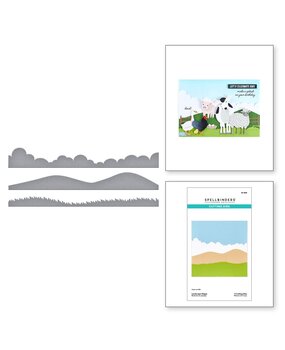 Spellbinders On the Farm Landscape Edges Dies (S4-1408) Spellbinders On the Farm Landscape Edges Dies (S4-1408)