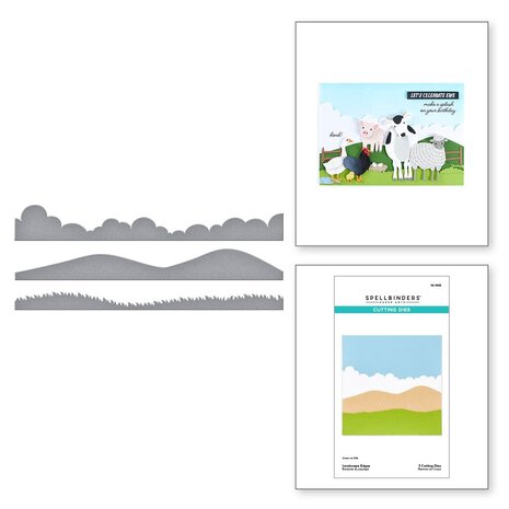 Spellbinders On the Farm Landscape Edges Dies (S4-1408) Spellbinders On the Farm Landscape Edges Dies (S4-1408)