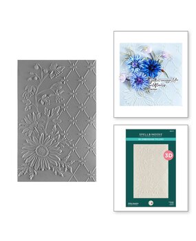 Spellbinders Through the Meadow Wildly Beautiful 3D Embossing Folder (E3D-117) Spellbinders Through the Meadow Wildly Beautiful 3D Embossing Folder (E3D-117)