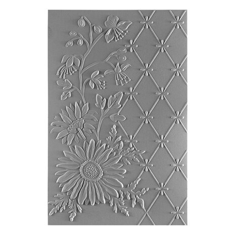 Spellbinders Through the Meadow Wildly Beautiful 3D Embossing Folder (E3D-117) Spellbinders Through the Meadow Wildly Beautiful 3D Embossing Folder (E3D-117)