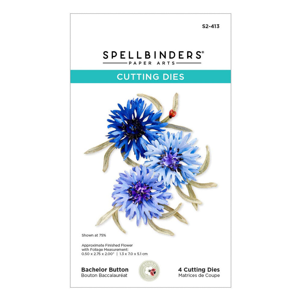 Spellbinders Through the Meadow Bachelor Button Dies (S2-413) Spellbinders Through the Meadow Bachelor Button Dies (S2-413)