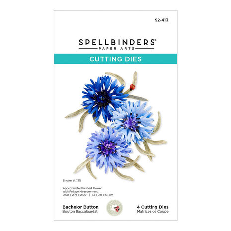 Spellbinders Through the Meadow Bachelor Button Dies (S2-413) Spellbinders Through the Meadow Bachelor Button Dies (S2-413)