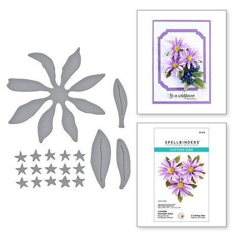 Spellbinders Through the Meadow Lavender Mountain Daisy Dies (S2-414) Spellbinders Through the Meadow Lavender Mountain Daisy Dies (S2-414)