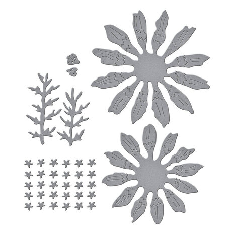 Spellbinders Through the Meadow Painted Daisy and Ladybugs Dies (S5-660) Spellbinders Through the Meadow Painted Daisy and Ladybugs Dies (S5-660)