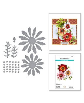 Spellbinders Through the Meadow Painted Daisy and Ladybugs Dies (S5-660) Spellbinders Through the Meadow Painted Daisy and Ladybugs Dies (S5-660)