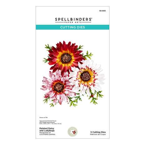 Spellbinders Through the Meadow Painted Daisy and Ladybugs Dies (S5-660) Spellbinders Through the Meadow Painted Daisy and Ladybugs Dies (S5-660)