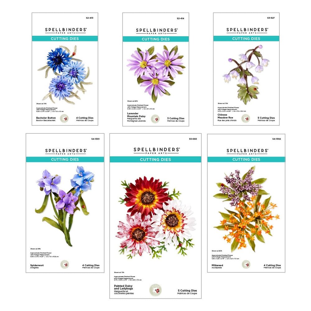 Spellbinders Through the Meadow Die Bundle (BD-0917) Spellbinders Through the Meadow Die Bundle (BD-0917)