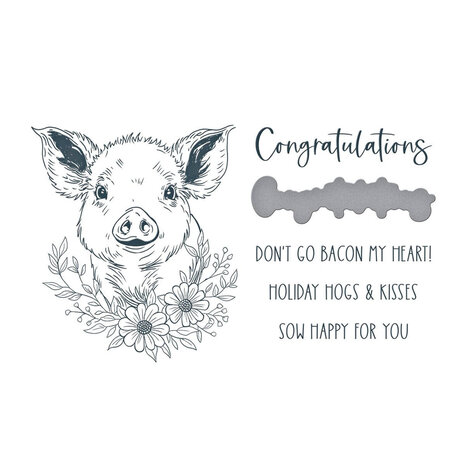 Spellbinders Justine's Farm Daisy BetterPress Plate & Die Set (BP-232) Spellbinders Justine's Farm Daisy BetterPress Plate & Die Set (BP-232)