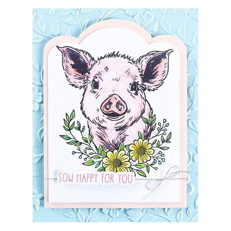 Spellbinders Justine's Farm Daisy BetterPress Plate & Die Set (BP-232) Spellbinders Justine's Farm Daisy BetterPress Plate & Die Set (BP-232)