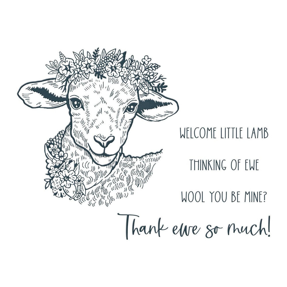 Spellbinders Justine's Farm Cotton Ball BetterPress Plate & Die Set (BP-235) Spellbinders Justine's Farm Cotton Ball BetterPress Plate & Die Set (BP-235)