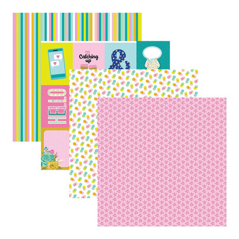 Spellbinders Just Sayin' 12x12 Inch Paper Pad (SCSP-013)