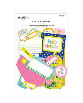Spellbinders Just Sayin' Writable Die Cuts (SCSE-010)
