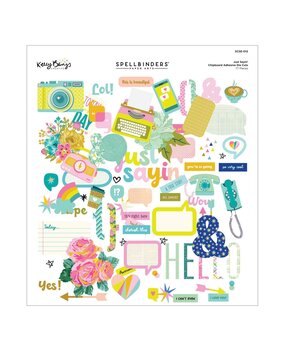 Spellbinders Just Sayin' Chipboard Die Cuts (SCSE-012) Spellbinders Just Sayin' Chipboard Die Cuts (SCSE-012)