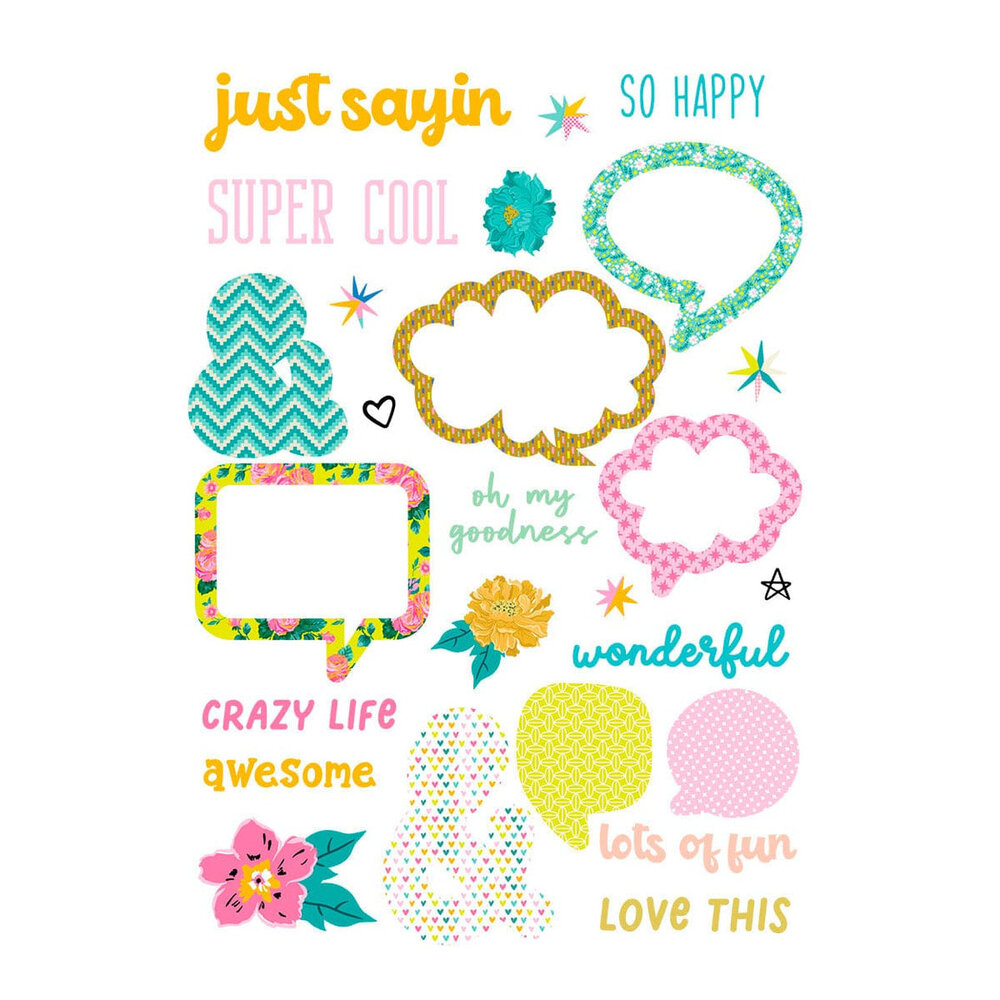 Spellbinders Just Sayin' Sticker Pack (SCSE-007) Spellbinders Just Sayin' Sticker Pack (SCSE-007)