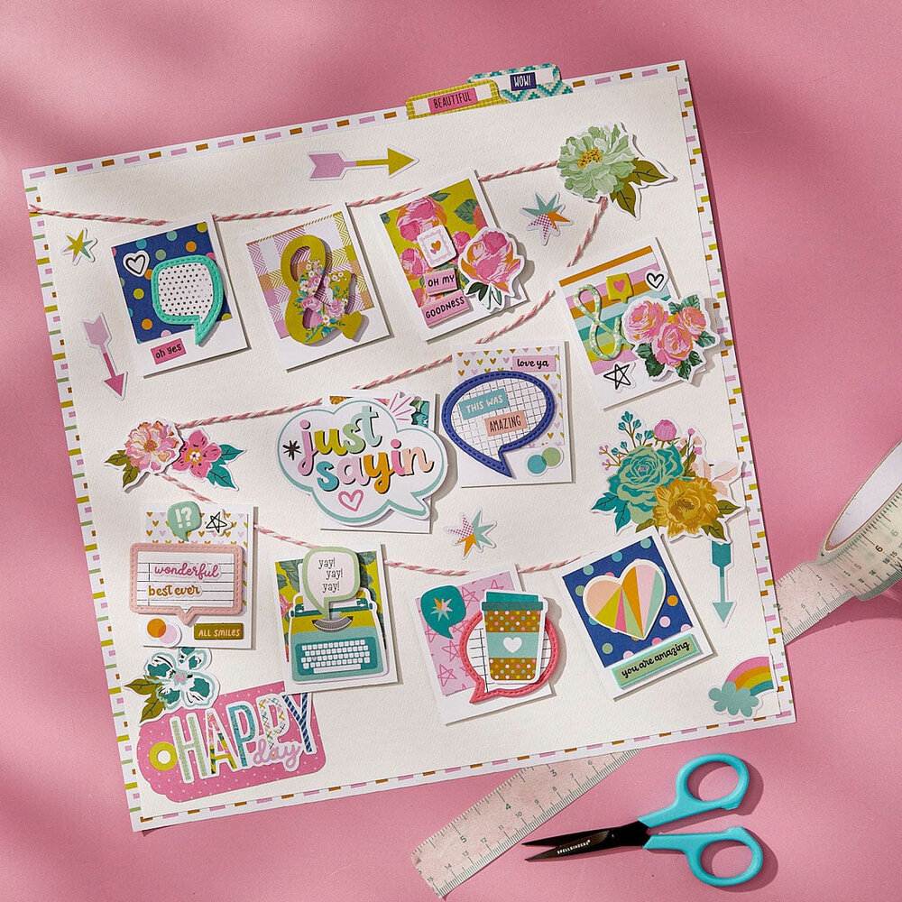 Spellbinders Just Sayin' Sticker Pack (SCSE-007) Spellbinders Just Sayin' Sticker Pack (SCSE-007)