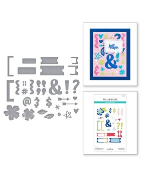 Spellbinders Just Sayin' Punctuation & Icons Dies (S5-663) Spellbinders Just Sayin' Punctuation & Icons Dies (S5-663)