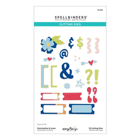 Spellbinders Just Sayin' Punctuation & Icons Dies (S5-663) Spellbinders Just Sayin' Punctuation & Icons Dies (S5-663)