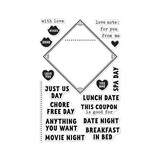 Hero Arts Love Notes Messages Clear Stamp Set (CM798)