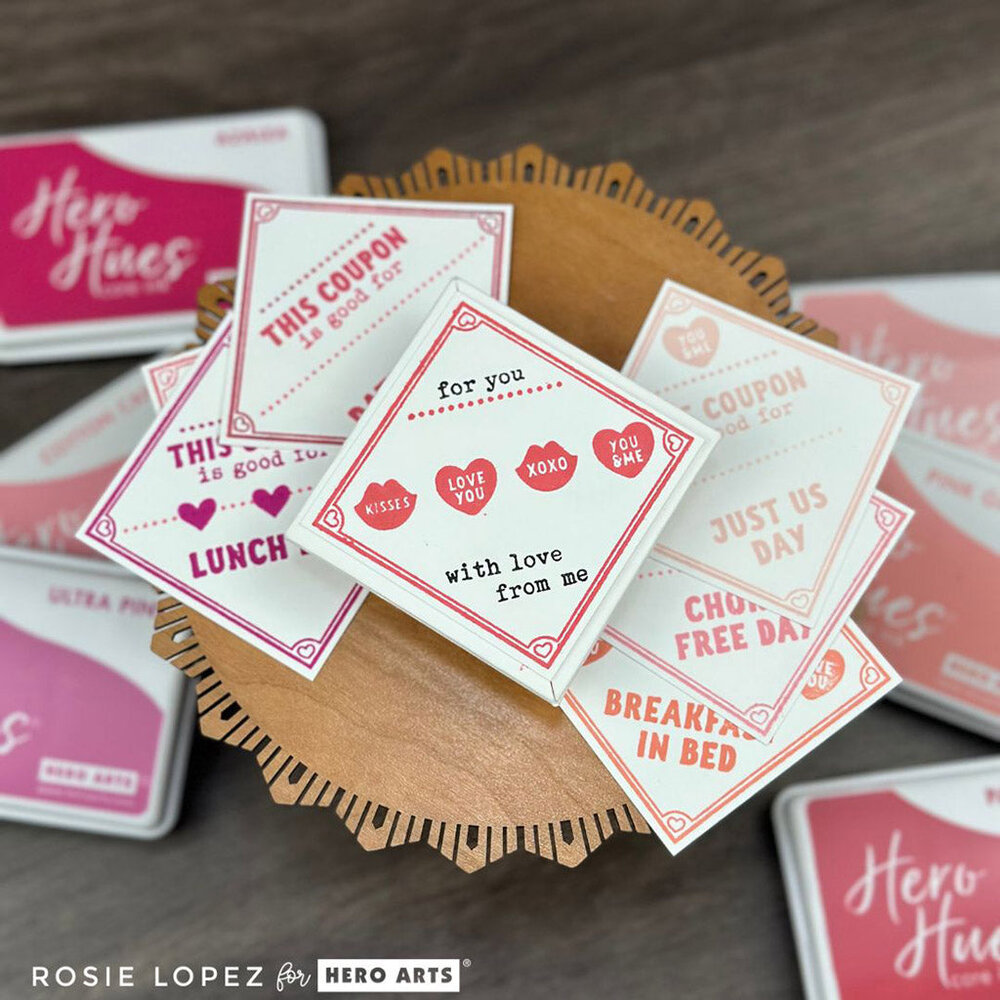 Hero Arts Love Notes Messages Clear Stamp Set (CM798) Hero Arts Love Notes Messages Clear Stamp Set (CM798)