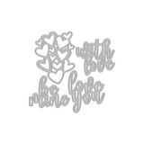 Hero Arts Love Notes Love & Hearts Fancy Dies (DF244)