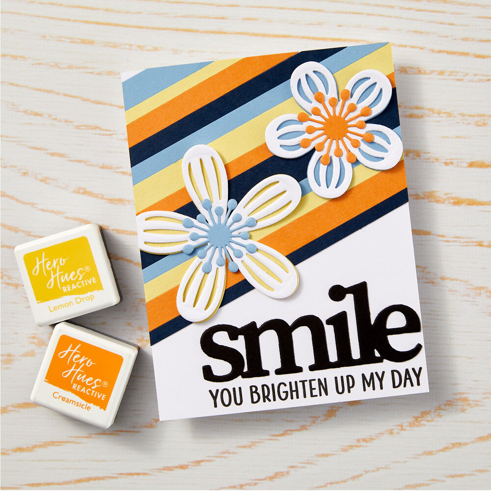 Hero Arts Friendship Blooms Large Flower Layering Fancy Dies (DF233) Hero Arts Friendship Blooms Large Flower Layering Fancy Dies (DF233)