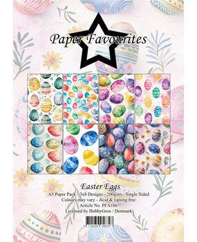 Paper Favourites Easter Eggs A5 Paper Pack (PFA166) Paper Favourites Easter Eggs A5 Paper Pack (PFA166)