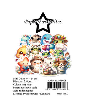 Paper Favourites Die-Cuts Mini Cuties #4 (PFD008)