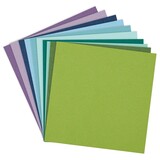 Spellbinders ColorWheel Cardstock 12x12 Inch Cool Assortment (CSA-010)