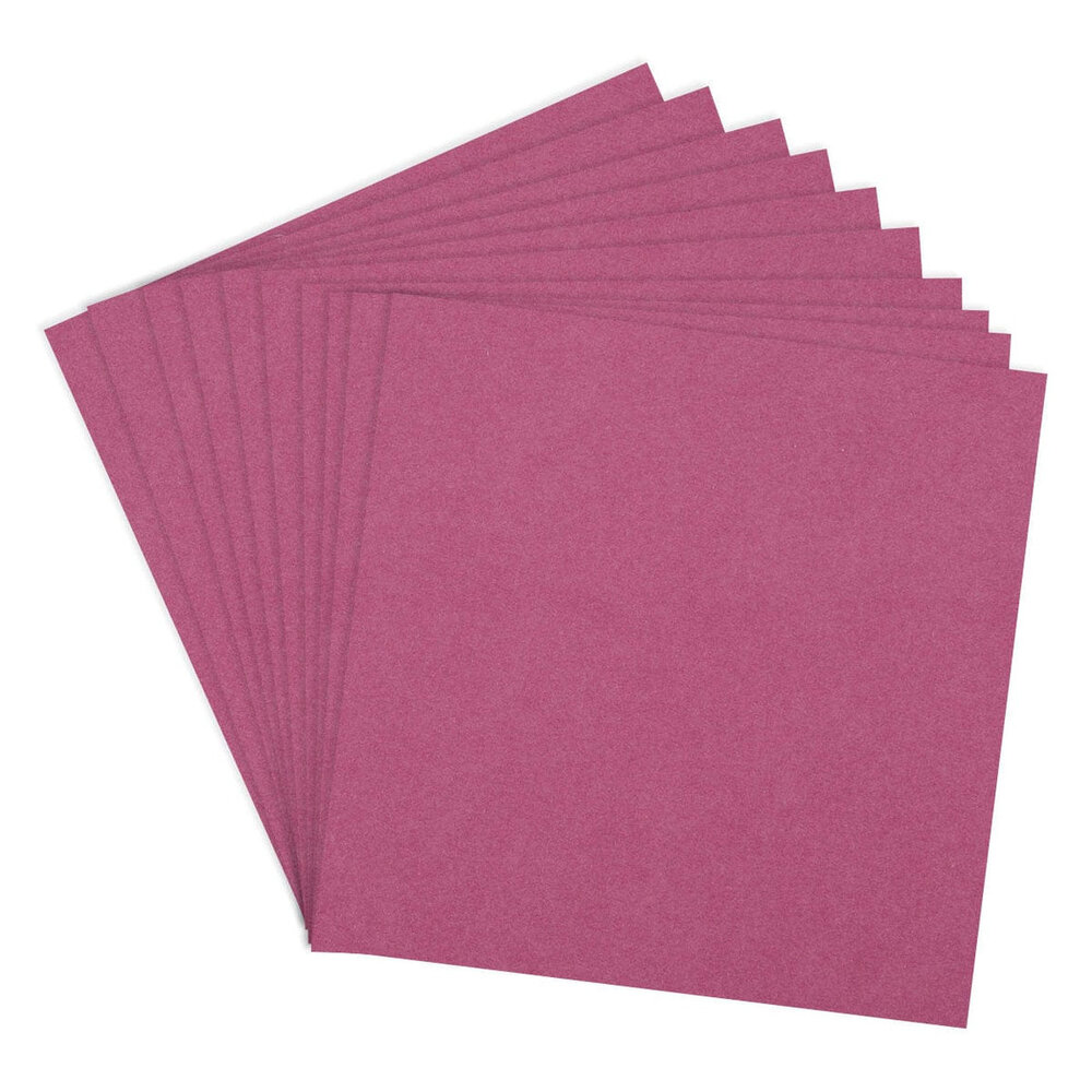 Spellbinders ColorWheel Cardstock 12x12 Inch Mulberry (CS-12-139)