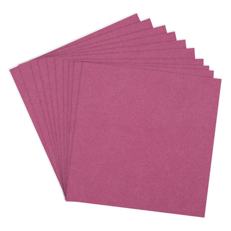 Spellbinders ColorWheel Cardstock 12x12 Inch Mulberry (CS-12-139)