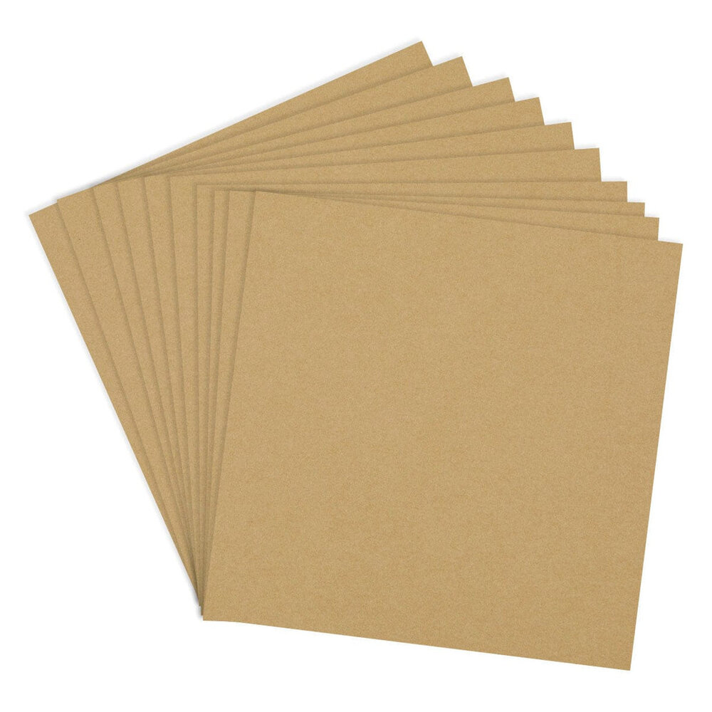 Spellbinders ColorWheel Cardstock 12x12 Inch Fawn (CS-12-142)