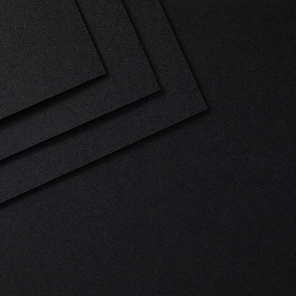 Spellbinders ColorWheel Cardstock 12x12 Inch Raven (CS-12-147)