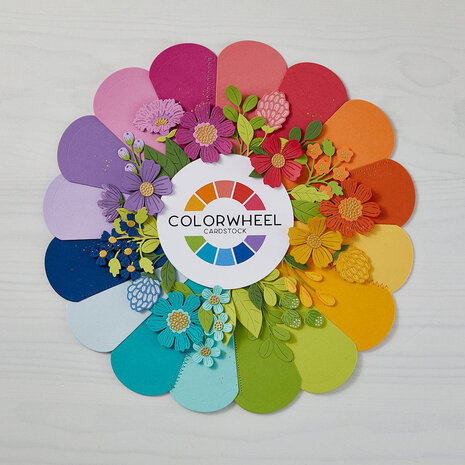 Spellbinders The Full 48 ColorWheel Cardstock Pack 8.5x11 Inch (5 each) (CSA-002) Spellbinders The Full 48 ColorWheel Cardstock Pack 8.5x11 Inch (5 each) (CSA-002)