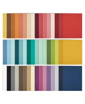 Spellbinders The Full 48 ColorWheel Cardstock Pack 8.5x11 Inch (1 each) (CSA-001) Spellbinders The Full 48 ColorWheel Cardstock Pack 8.5x11 Inch (1 each) (CSA-001)