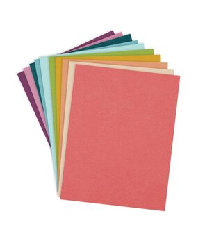 Spellbinders ColorWheel Cardstock 8.5x11 Inch Rainbow Hues Assortment (CSA-008) Spellbinders ColorWheel Cardstock 8.5x11 Inch Rainbow Hues Assortment (CSA-008)