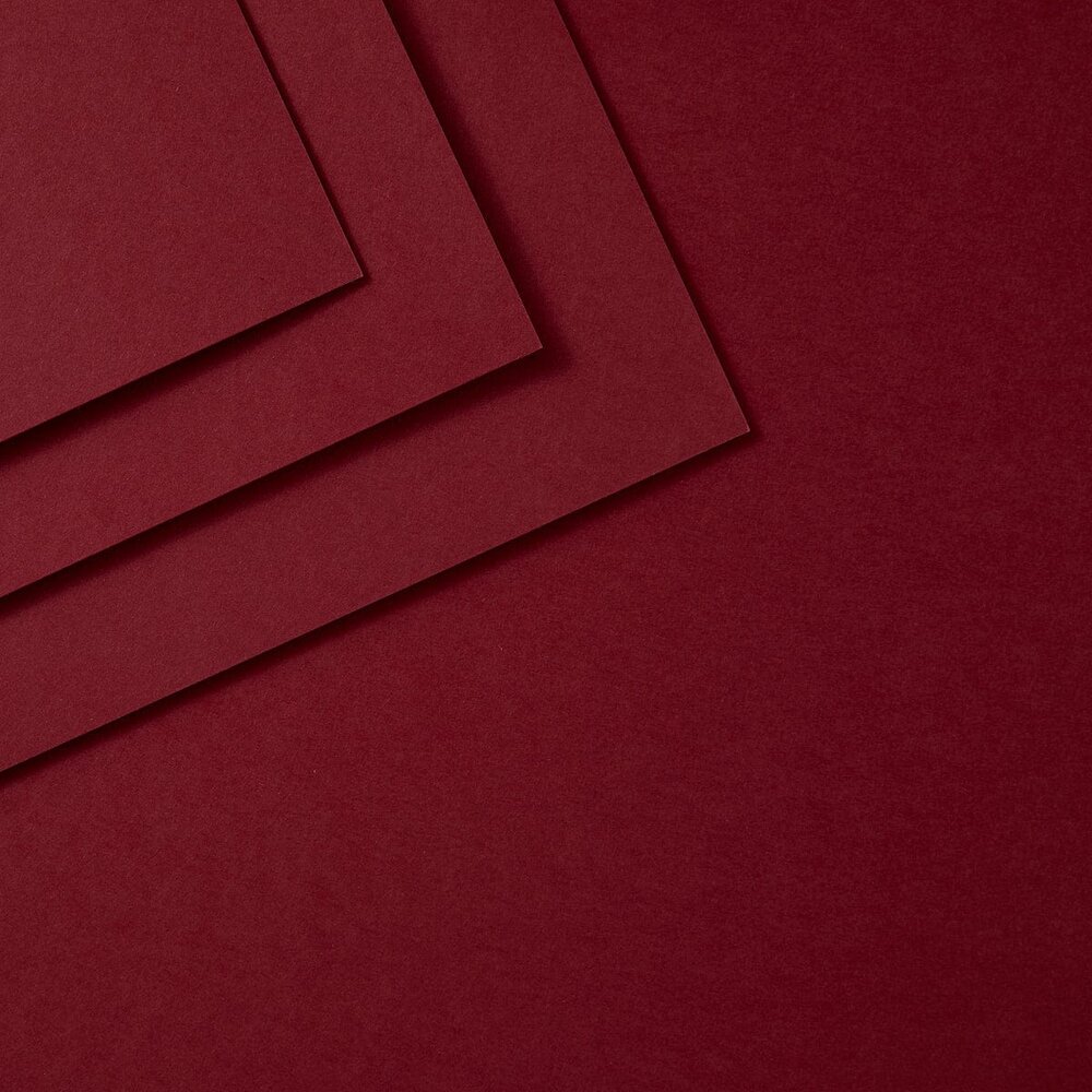 Spellbinders ColorWheel Cardstock 8.5x11 Inch Cranberry (CS-8-102)