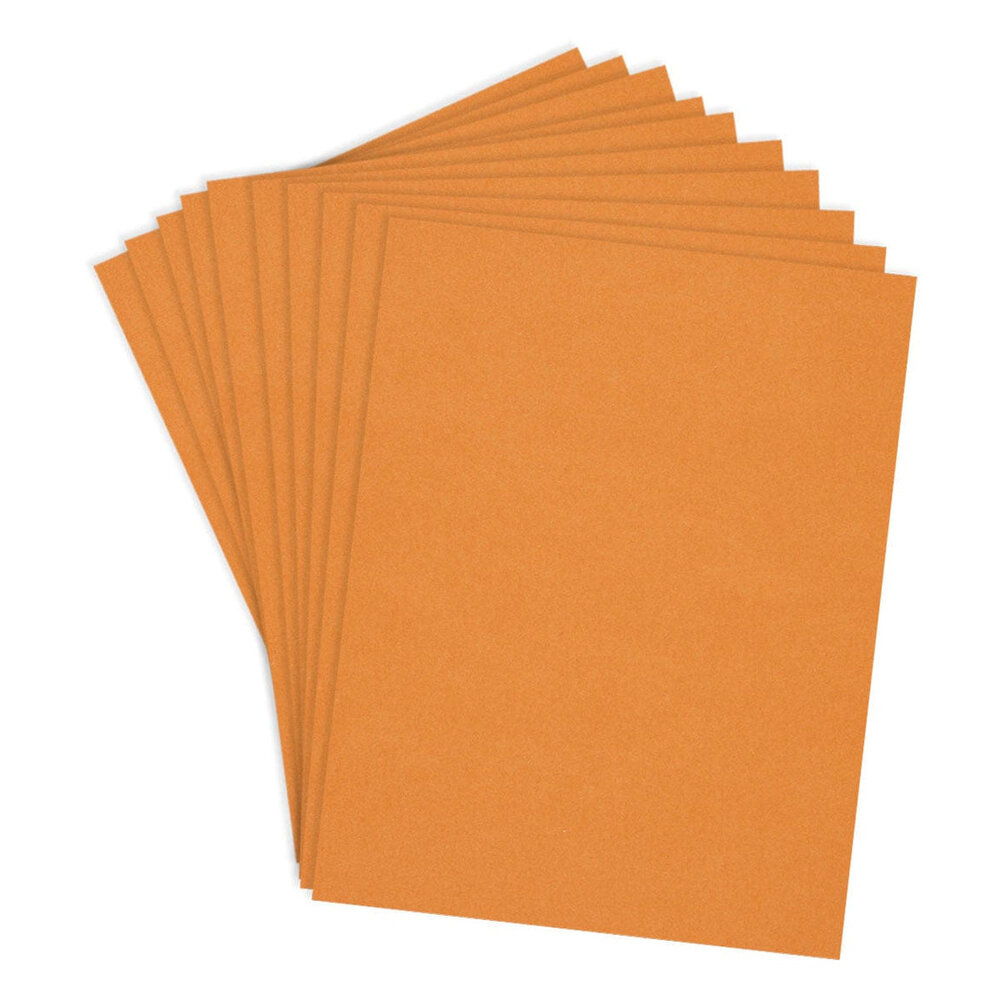 Spellbinders ColorWheel Cardstock 8.5x11 Inch Carrot (CS-8-112)
