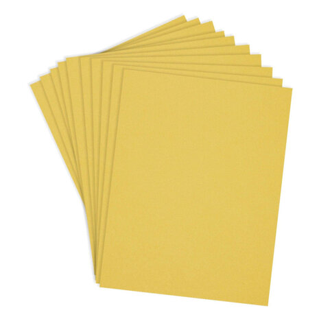Spellbinders ColorWheel Cardstock 8.5x11 Inch Beeswax (CS-8-115)