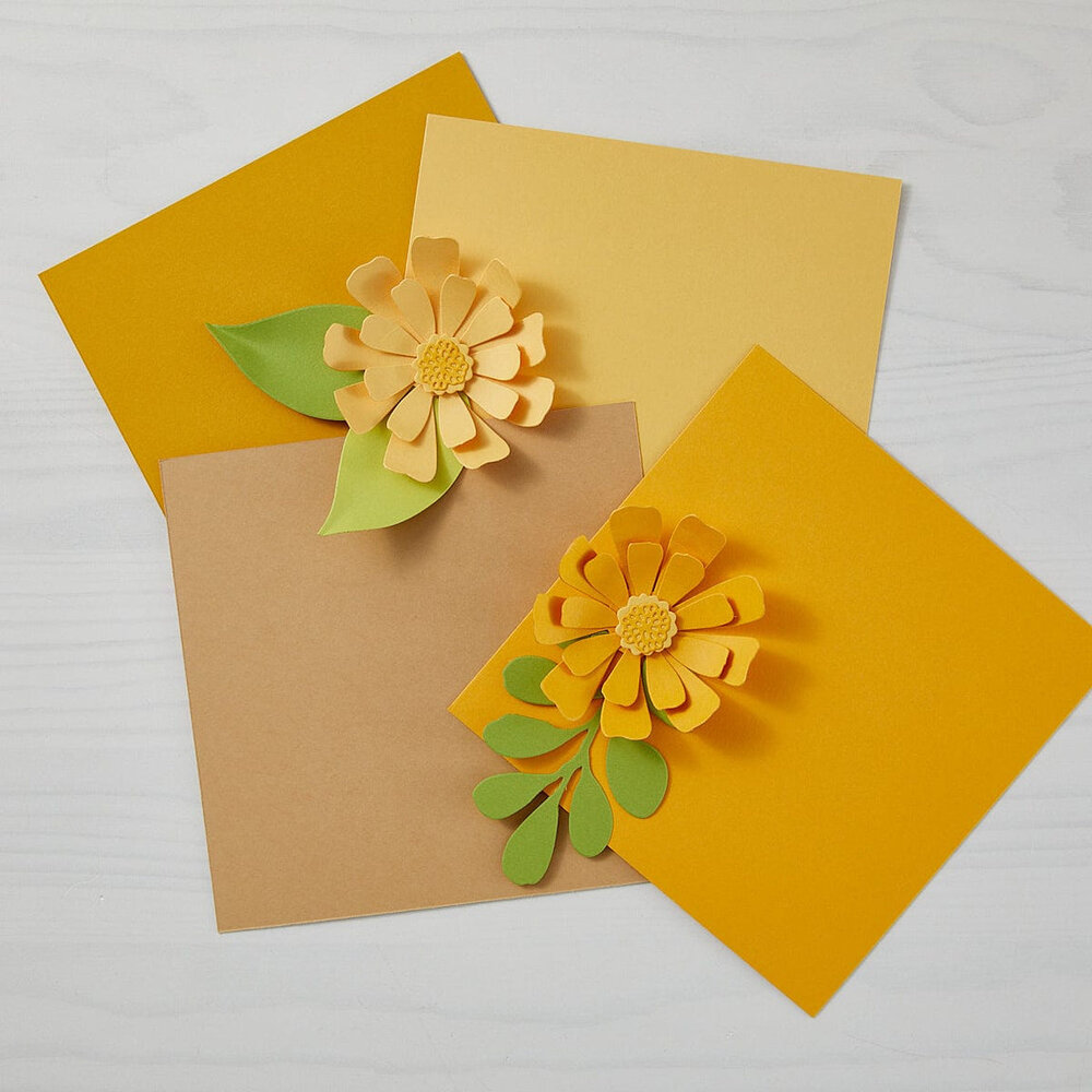 Spellbinders ColorWheel Cardstock 8.5x11 Inch Saffron (CS-8-116) Spellbinders ColorWheel Cardstock 8.5x11 Inch Saffron (CS-8-116)