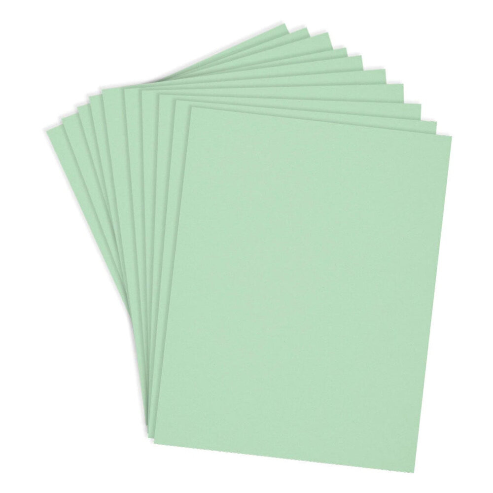 Spellbinders ColorWheel Cardstock 8.5x11 Inch Mint (CS-8-121)
