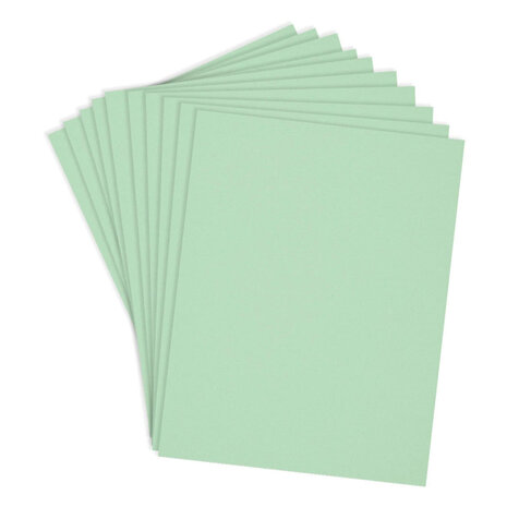 Spellbinders ColorWheel Cardstock 8.5x11 Inch Mint (CS-8-121)