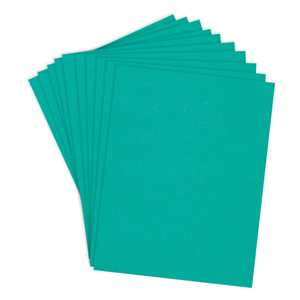Spellbinders ColorWheel Cardstock 8.5x11 Inch Teal Topaz (CS-8-125) Spellbinders ColorWheel Cardstock 8.5x11 Inch Teal Topaz (CS-8-125)